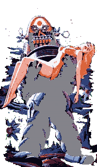 Robby the Robot from Forbidden Planet Poster Robby the Robot from Forbidden Planet Poster